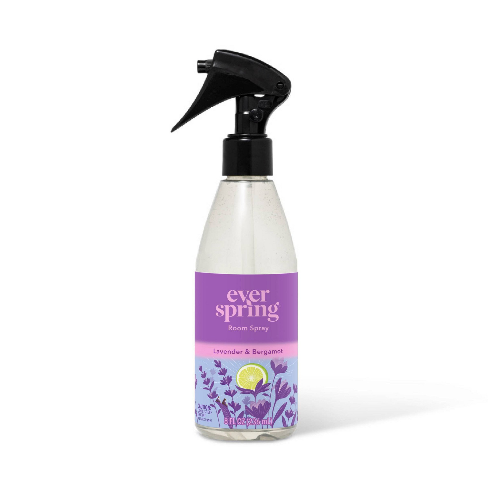 Home Fragrance Room Spray - Lavender Bergamot Room Spray With Plant