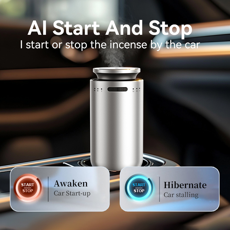 Home Fragrance Diffuser Electric - Portable Car Diffuser for Essential Oils