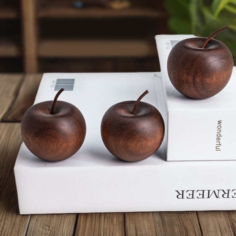 1PCS Of Wooden Apple Shaped Es - Home Fragrance With Essential Oils recension och pris