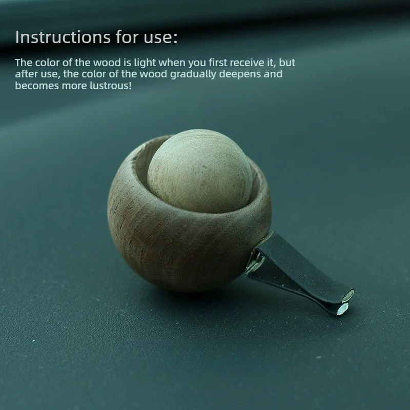 Spherical Wooden Essential Oil - Home Fragrance Organic recension och pris