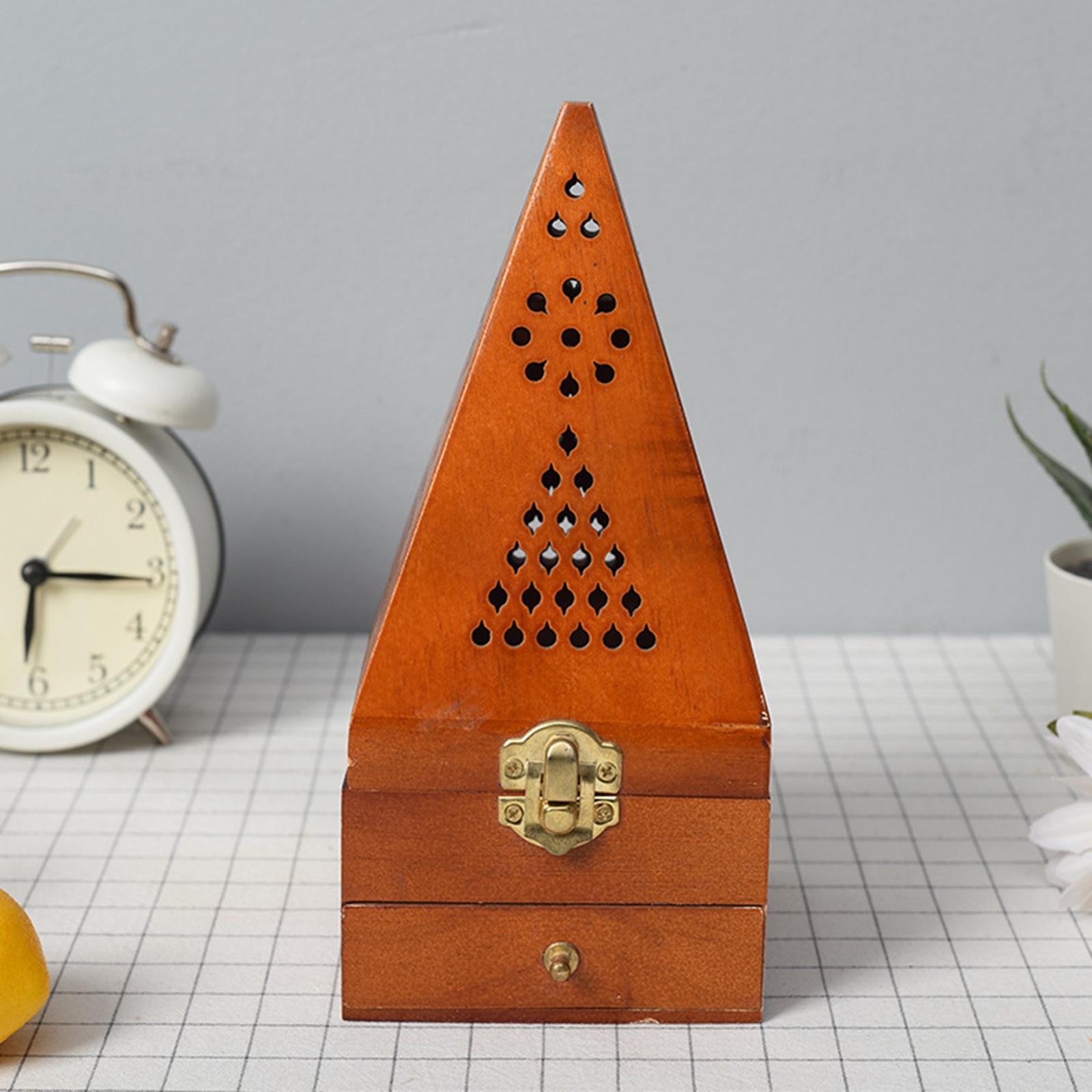 Wood Incense Cone Holders Hand - Home Fragrance Gift Box recension och pris