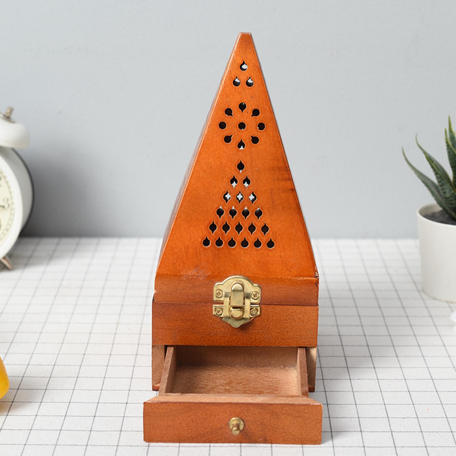 Wood Incense Cone Holders Hand - Home Fragrance Gift Box recension och pris