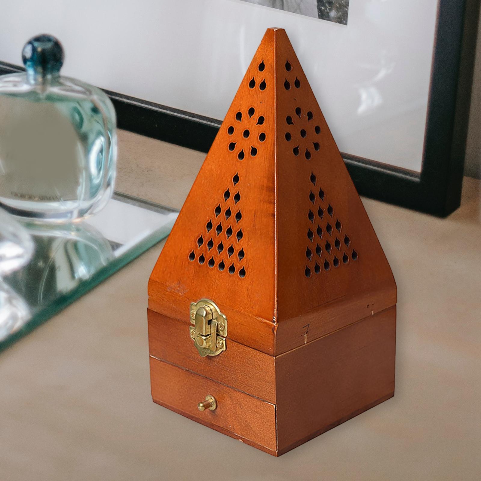 Wood Incense Cone Holders Hand - Home Fragrance Gift Box recension och pris