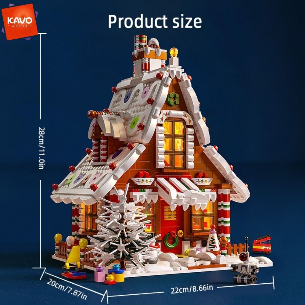 KAVOWORLD 1614PCS Christmas Gi - Home Fragrance Gingerbread recension och pris