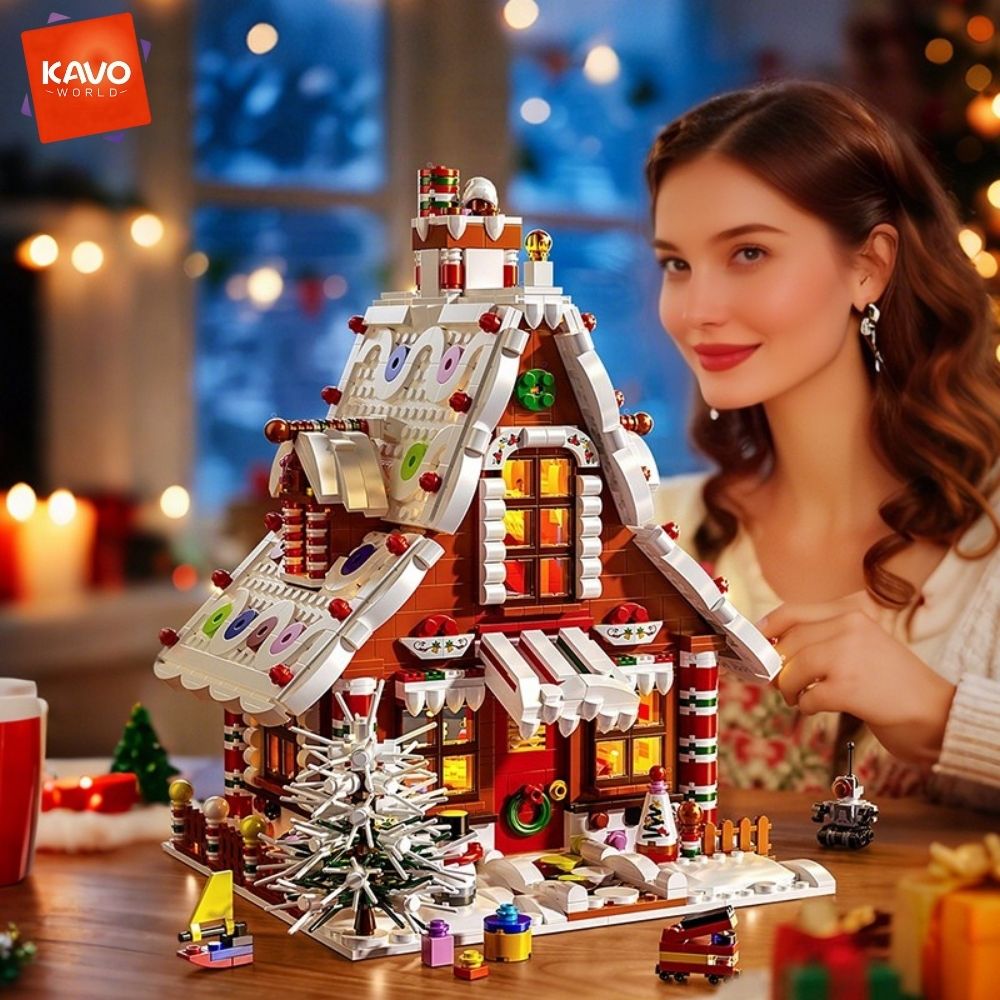 KAVOWORLD 1614PCS Christmas Gi - Home Fragrance Gingerbread recension och pris