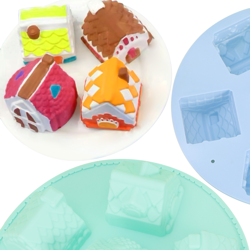 Silicone 6 Cavity Gingerbread  - Home Fragrance Gingerbread recension och pris