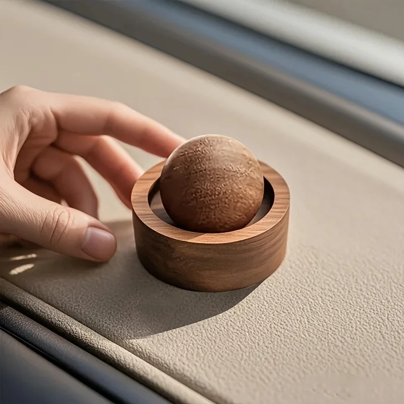 Wooden Ball Essential Oil Diff - Home Fragrance Organic recension och pris
