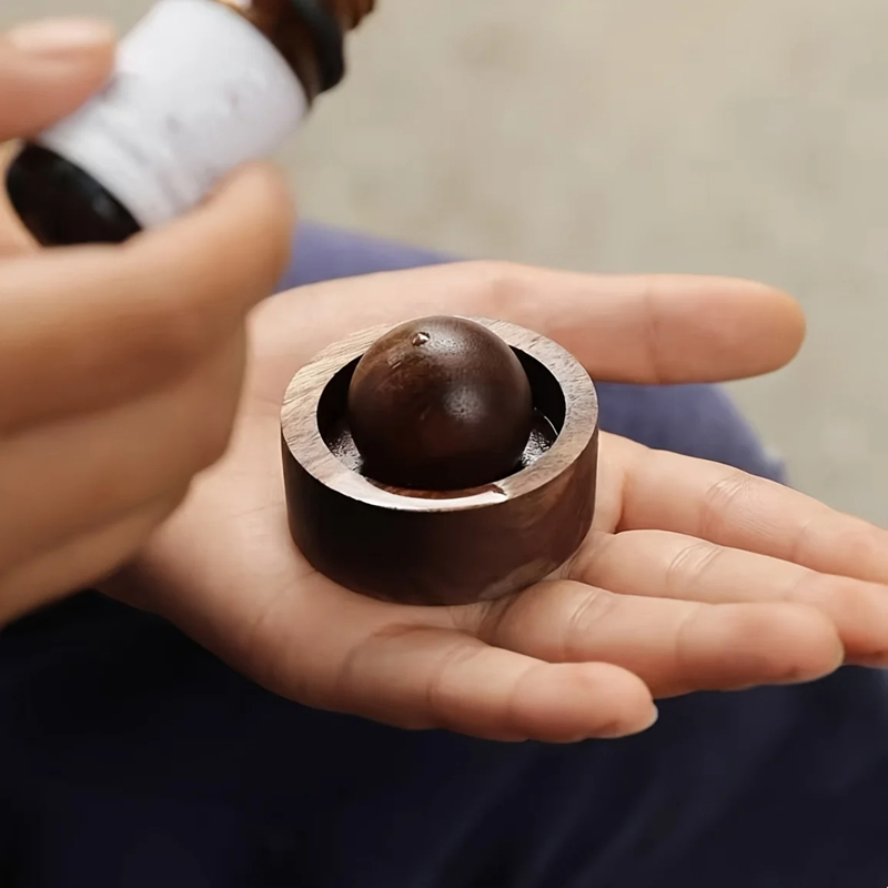 Wooden Ball Essential Oil Diff - Home Fragrance Organic recension och pris