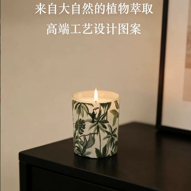 Glass Jar Soy Wax Scented Cand - Home Fragrance Gift Box recension och pris