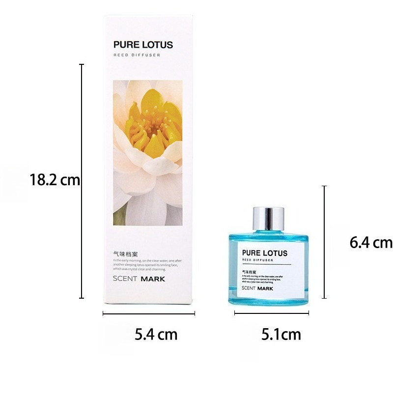 50ML Reed Diffuser Sets Lotus  - Home Fragrance Jasmine Diffuser recension och pris