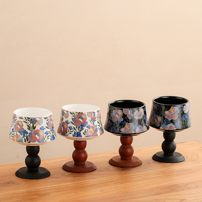 Iris Goblet Wooden Bottom Cand - Home Fragrance Iris recension och pris
