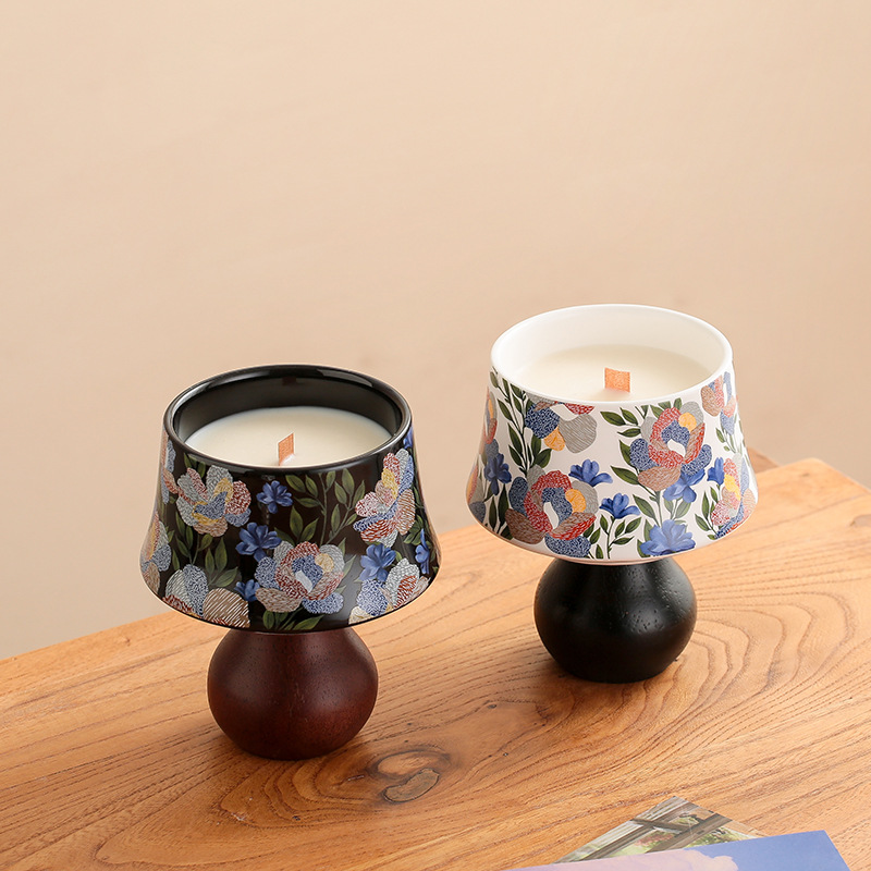 Iris Goblet Wooden Bottom Cand - Home Fragrance Iris recension och pris