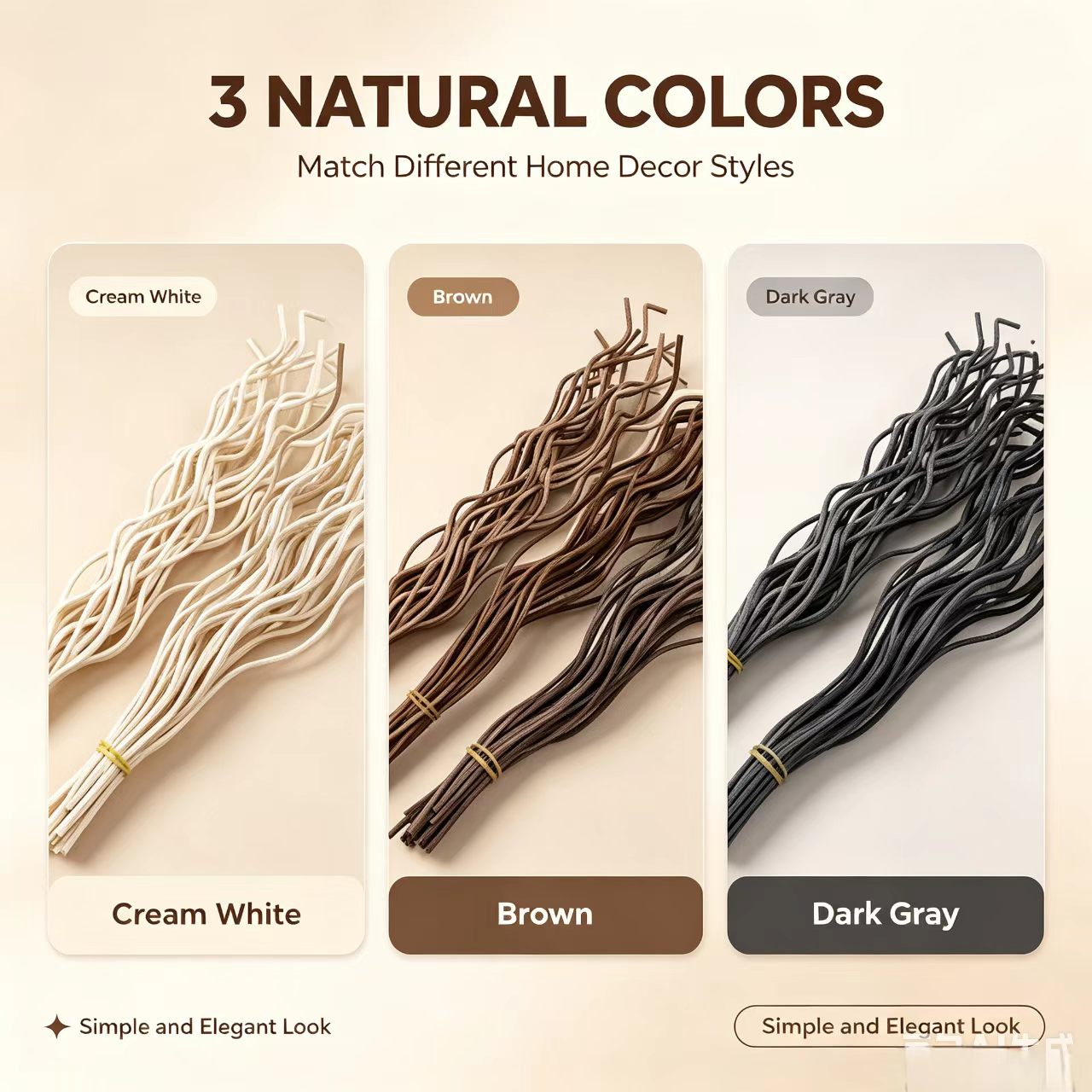 20Pcs Long Wavy Rattan Reed Di - Home Fragrance Refill recension och pris