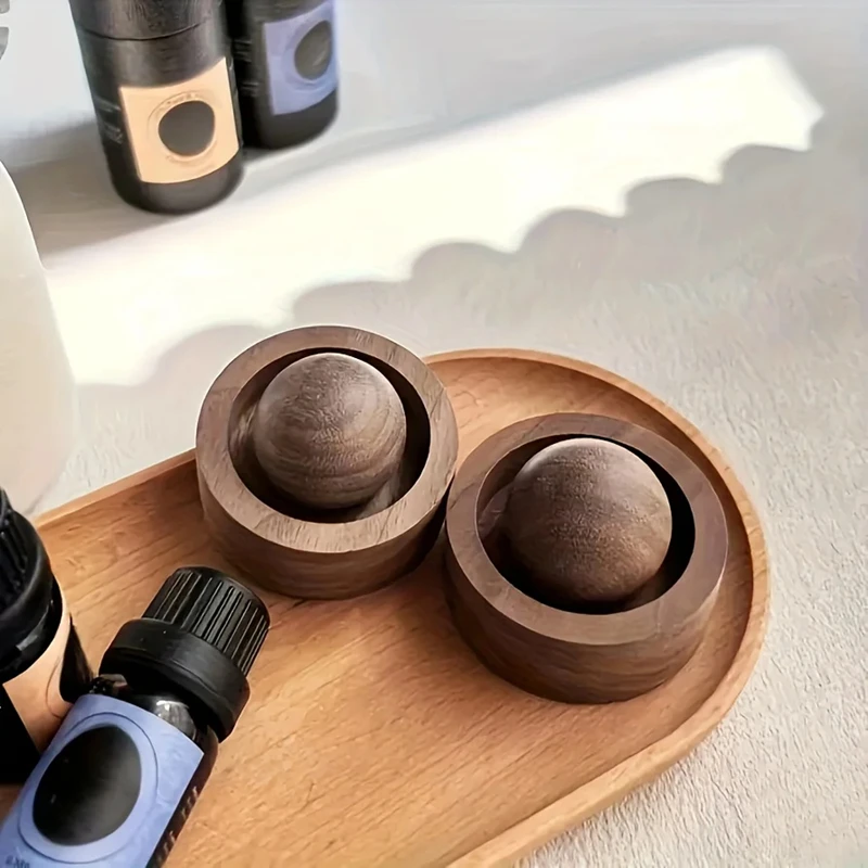 Wooden Ball Essential Oil Diff - Home Fragrance Organic recension och pris