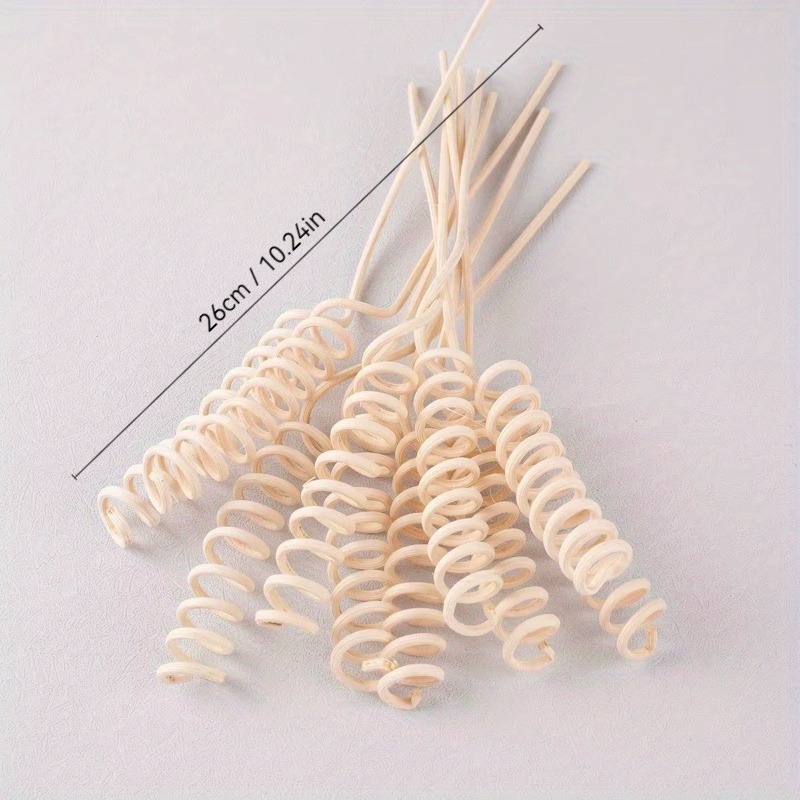 10Pcs Plant Curved Rattan Stic - Home Fragrance Stick recension och pris