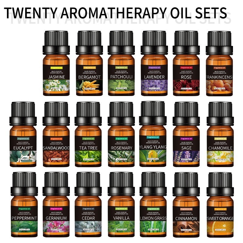 20 Kinds Aromatherapy Essentia - Home Fragrance Jasmine Diffuser recension och pris