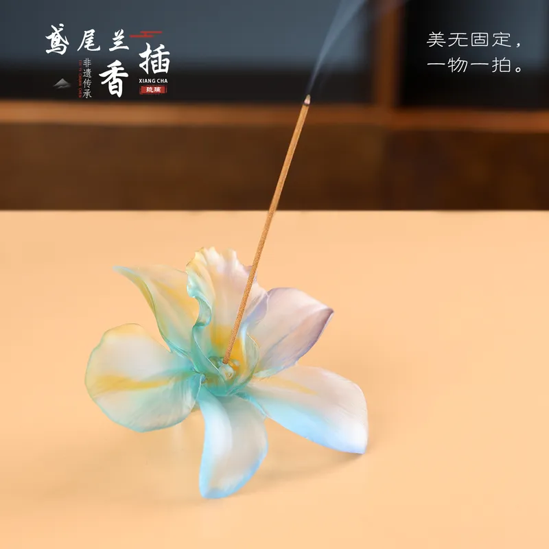 Glazed Ceramic Incense Holder  - Home Fragrance Iris recension och pris