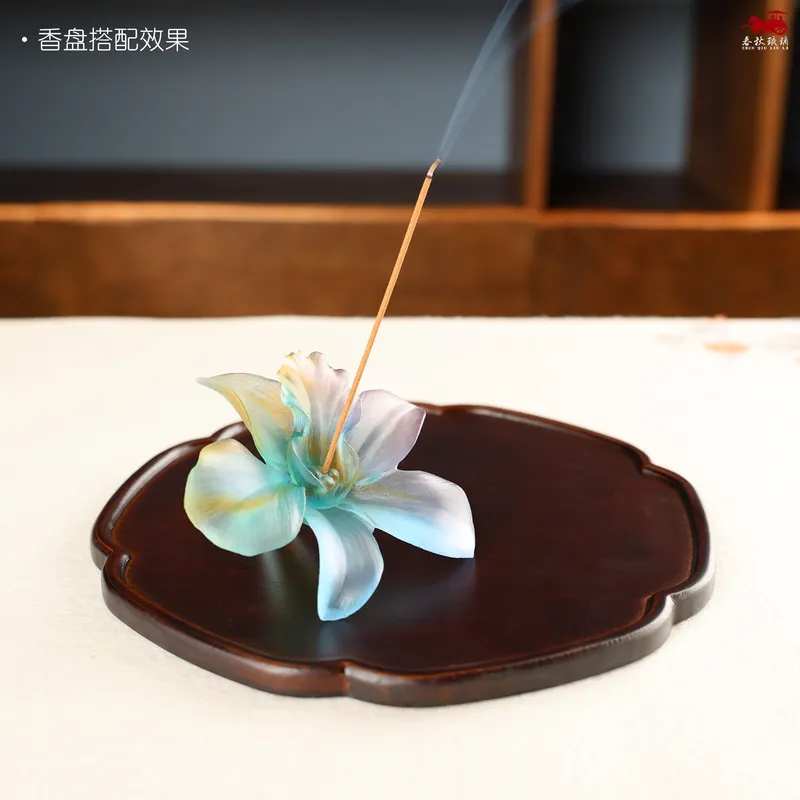 Glazed Ceramic Incense Holder  - Home Fragrance Iris recension och pris