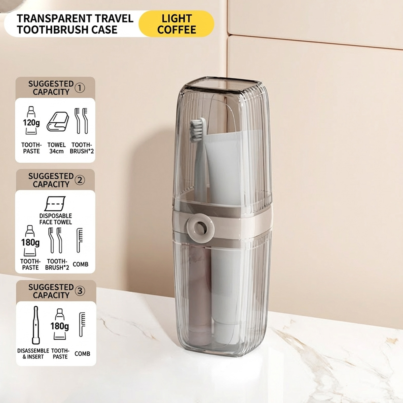 Portable Mouthwash Cup Soap Bo - Home Fragrance Types recension och pris