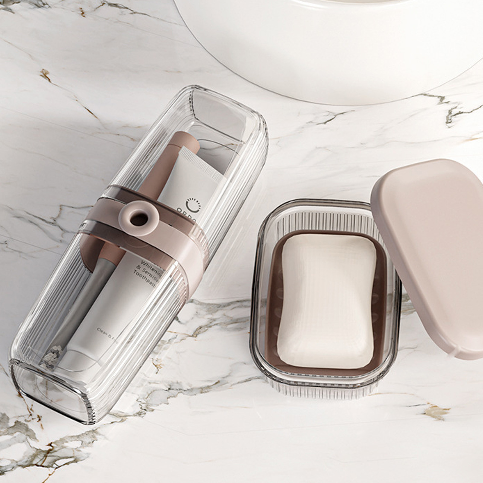 Portable Mouthwash Cup Soap Bo - Home Fragrance Types recension och pris