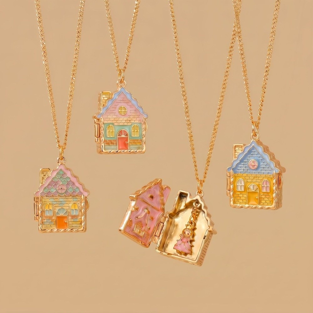 Colorful Gingerbread House Nec - Home Fragrance Gingerbread recension och pris