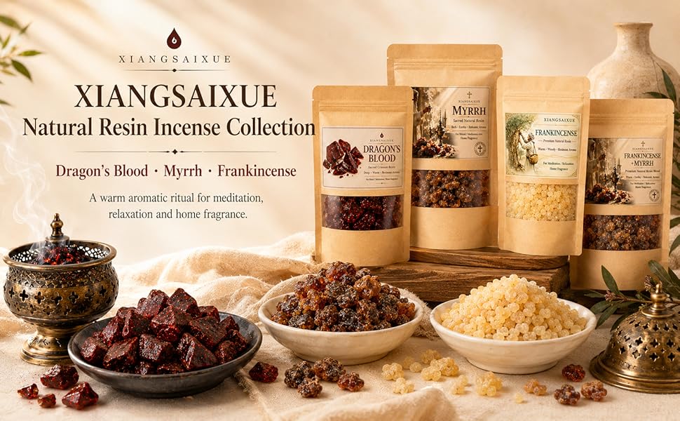 Natural Resin Incense Multi Ty - Home Fragrance Types recension och pris