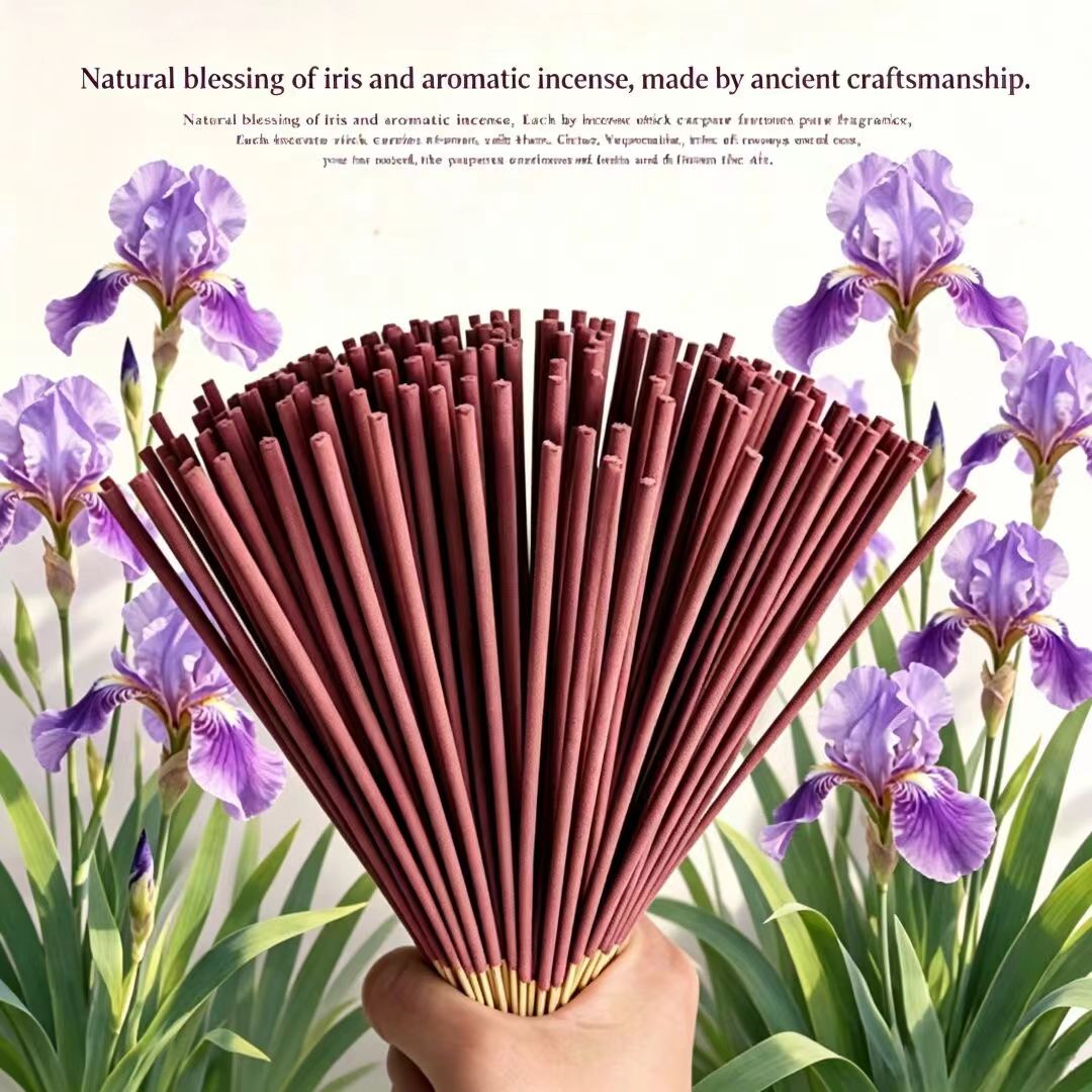 22cm Iris Flower Incense Stick - Home Fragrance Iris recension och pris
