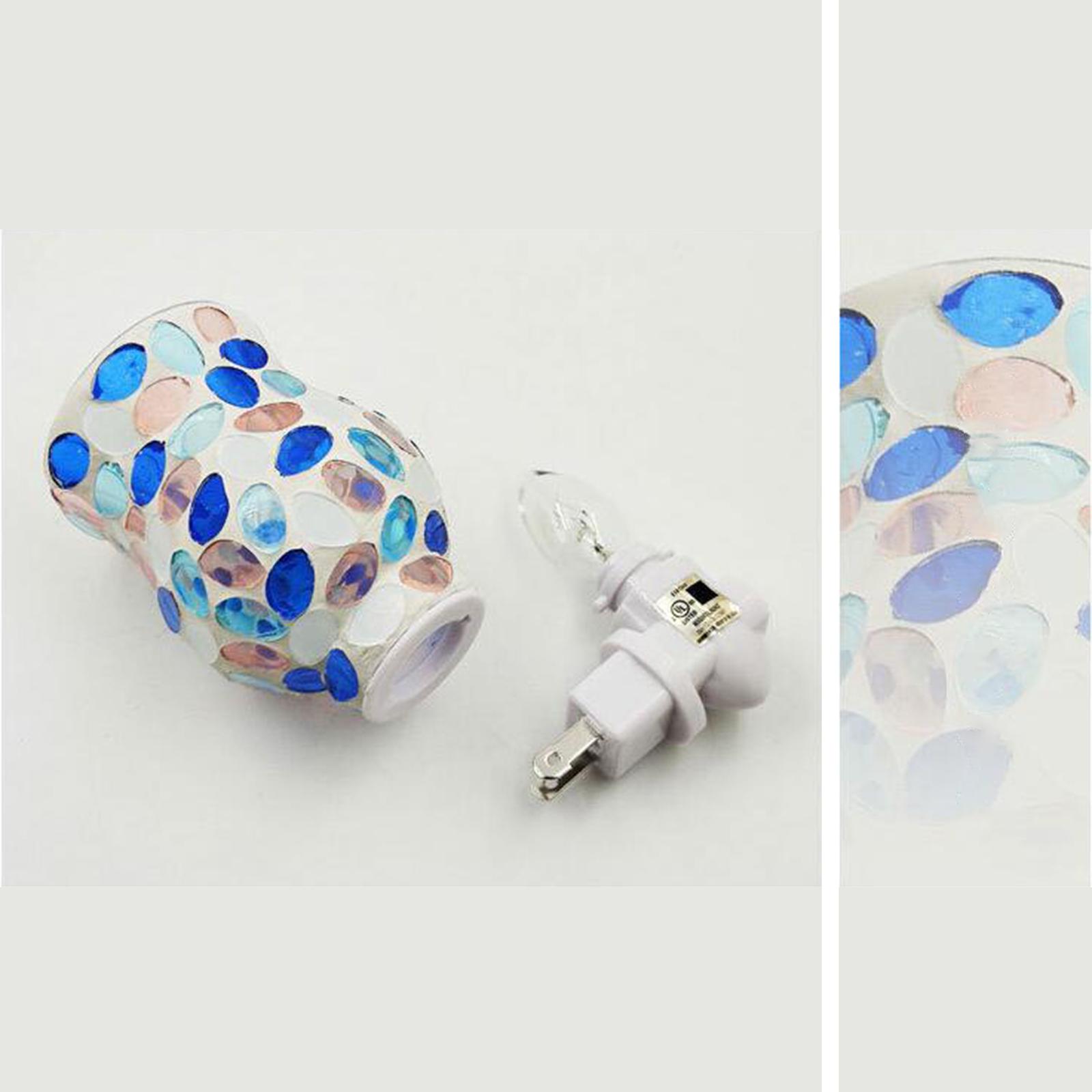 Mosaic Glass Plug in Wax Melt  - Home Fragrance Diffuser Electric recension och pris