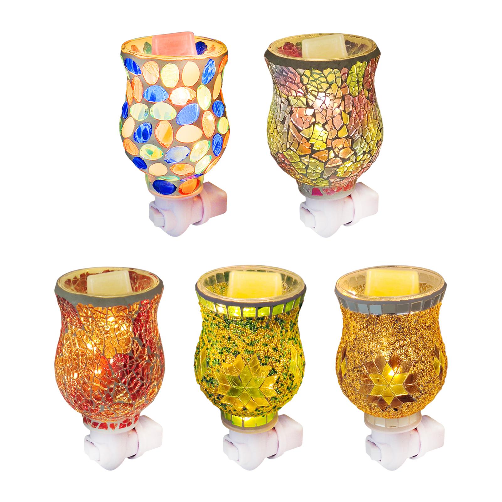 Mosaic Glass Plug in Wax Melt  - Home Fragrance Diffuser Electric recension och pris