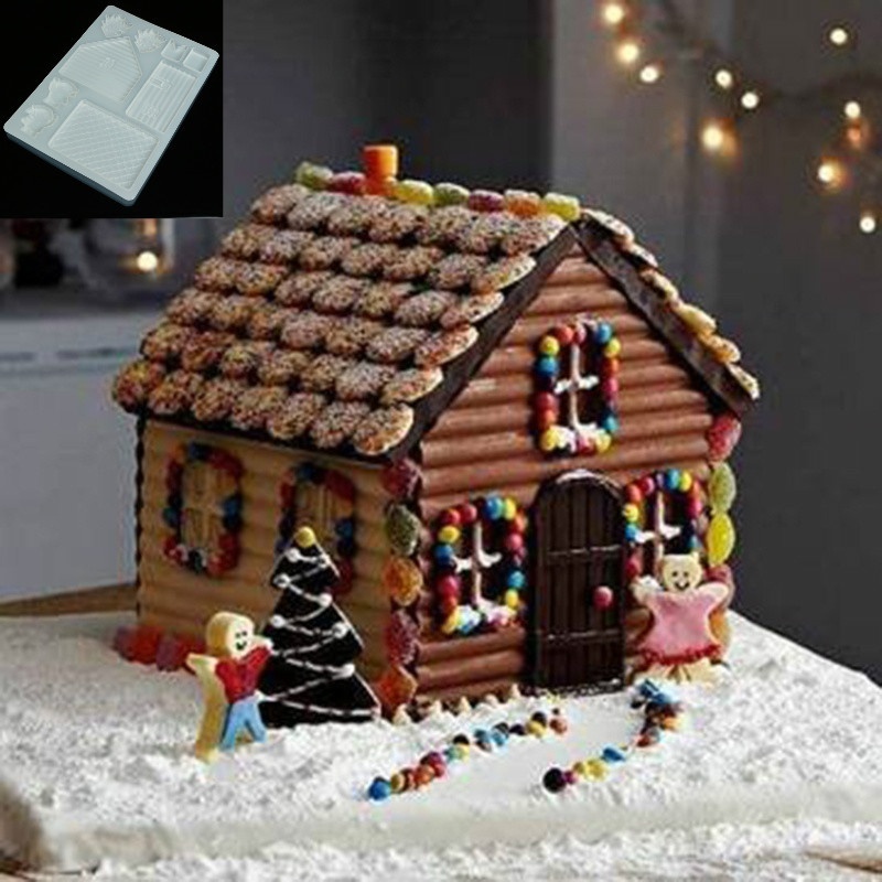 3D House Door DIY Silicone Gin - Home Fragrance Gingerbread recension och pris